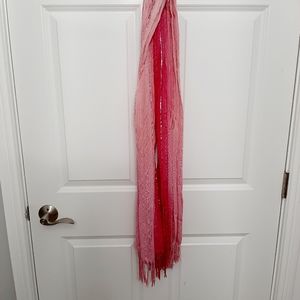 Pink scarf